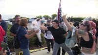 Trump supporters, protesters clash during RNC fundraiser in Rancho Palos Verdes