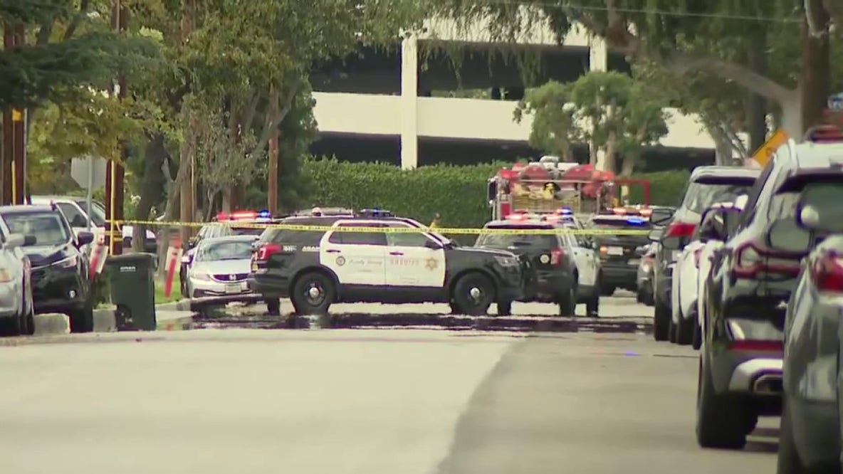 Elderly woman found dead at Bellflower home, allegedly armed man shot during investigation