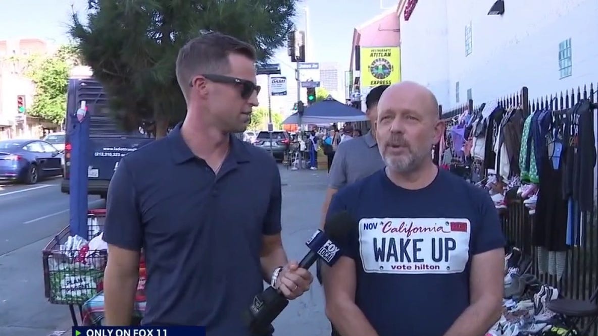 Steve Hilton takes aim at Los Angeles street vending during exclusive FOX 11 walk