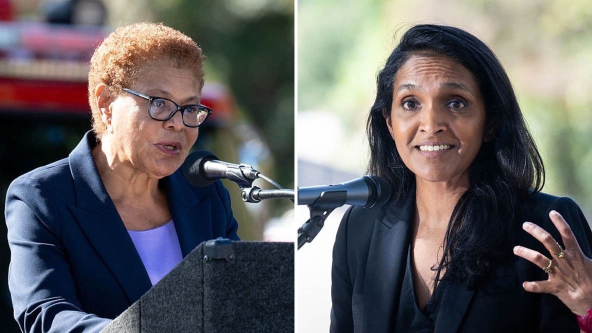 Nithya Raman surges to 11-point lead over Karen Bass in LA mayoral poll