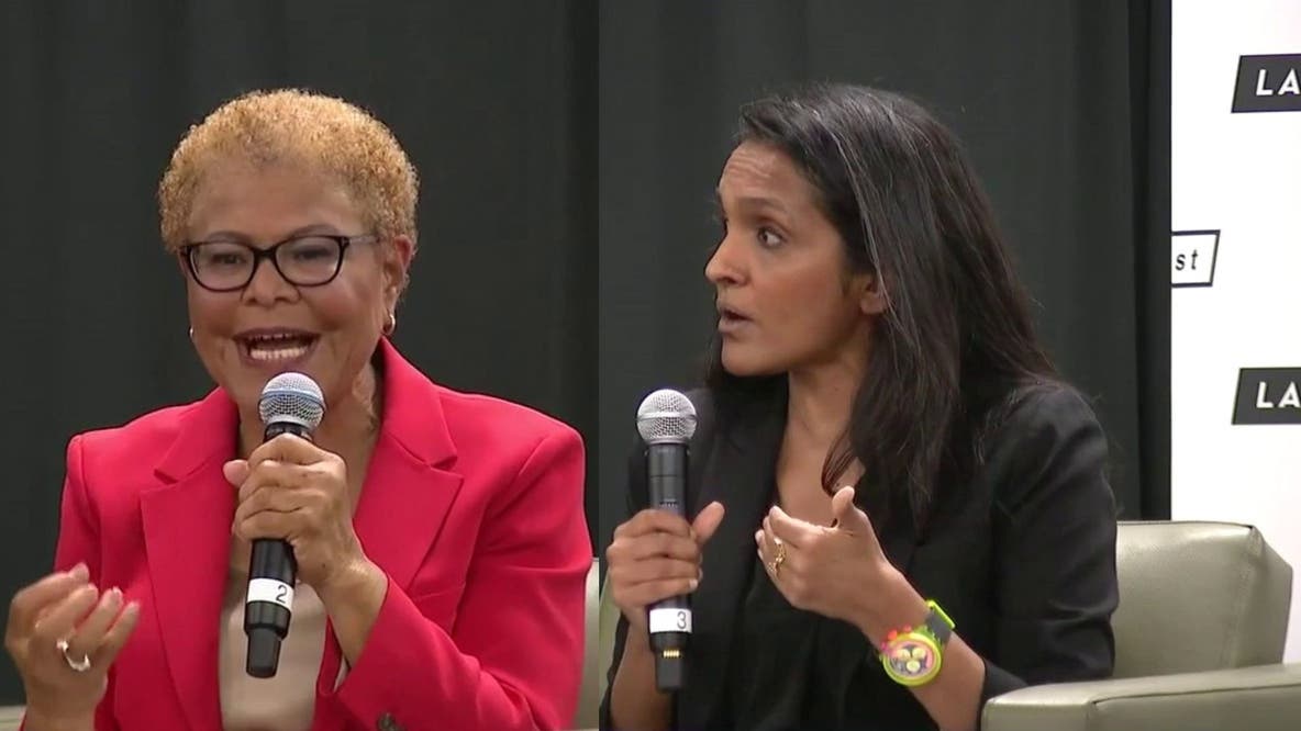 Bass, Raman clash over climate, address undecided Spencer Pratt voters in race for LA mayor