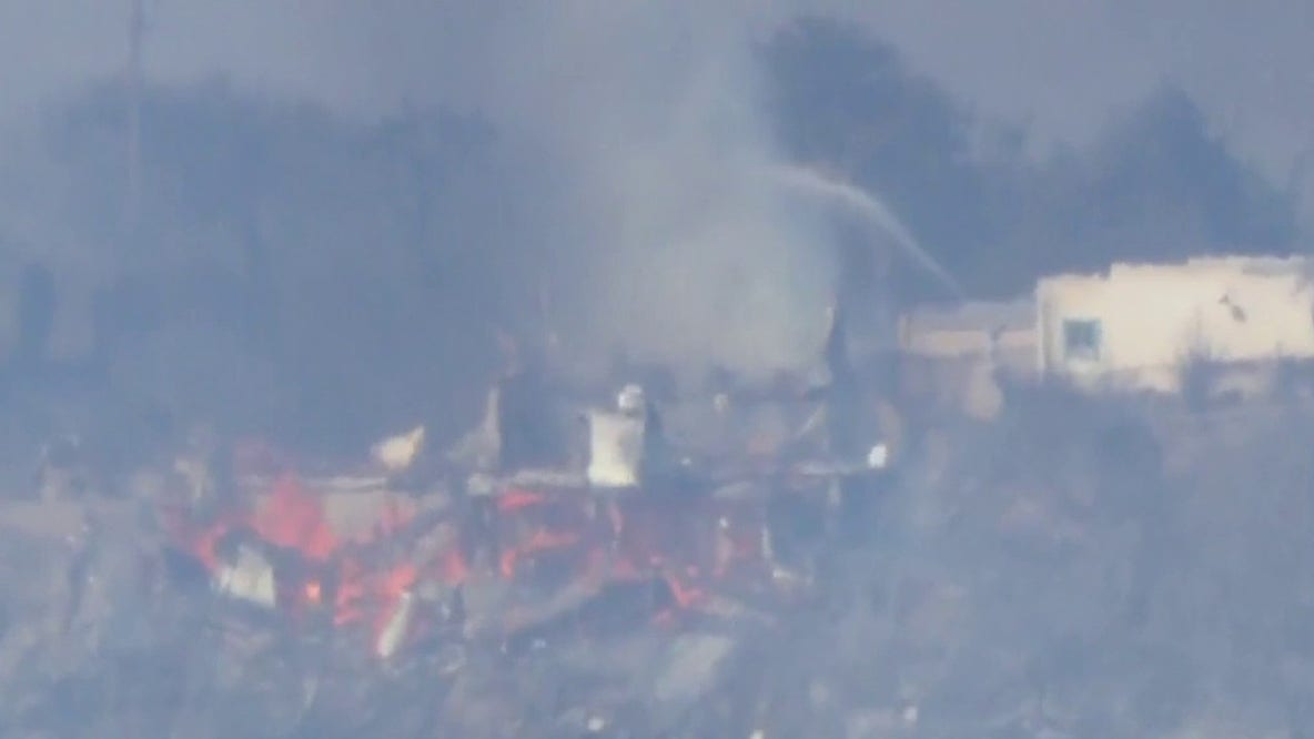 LIVE: Palos Fire burning down homes in La Habra Heights of LA County