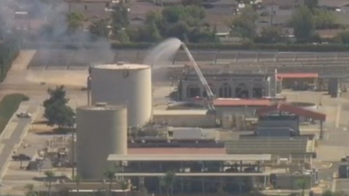 La Verne lithium battery storage fire forces evacuations near water district facility