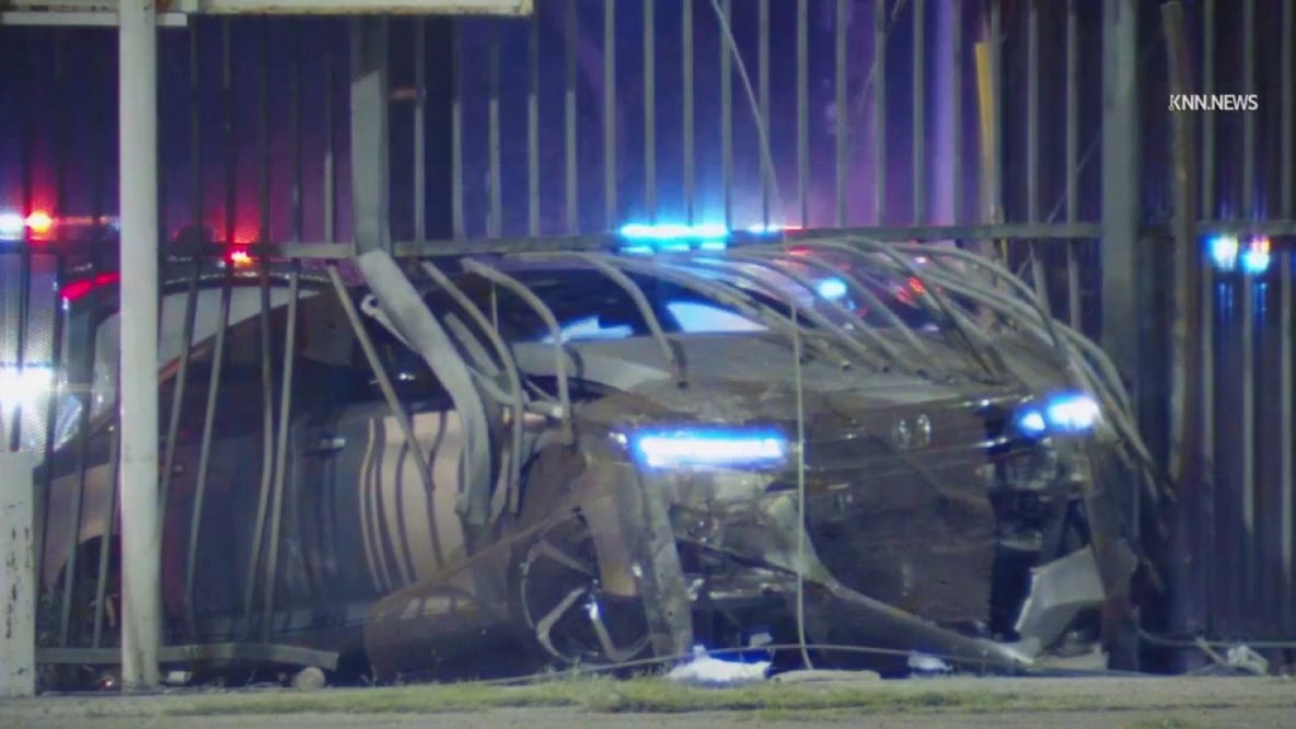 Long Beach shooting leads to 710 Freeway pursuit, downtown LA crash