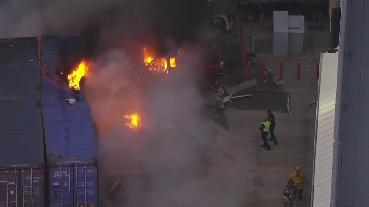 Helicopter crash reported in Chatsworth