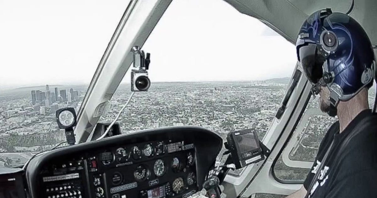 Retired pilot who flew for LA news stations says Chatsworth helicopter appeared too low to recover