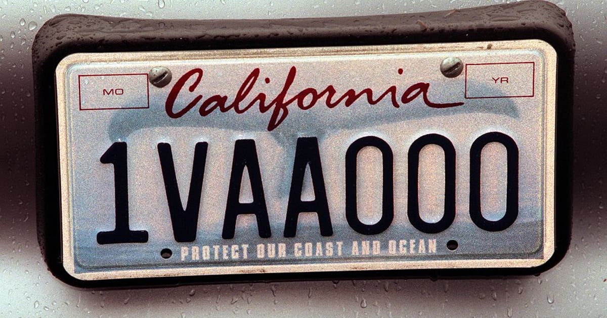 California retires 46-year license plate format, debuts mirrored sequence