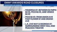2026 Emmy Awards bring major street closures to downtown LA