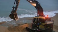 High surf, beach hazards worsen erosion along Orange County coast