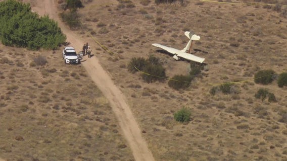 2 dead in small plane crash near Hesperia Airport