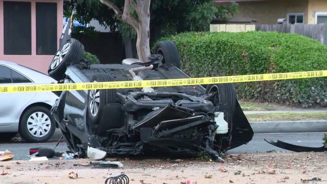 Street racing suspected in deadly crash involving 16 vehicles in Norwalk
