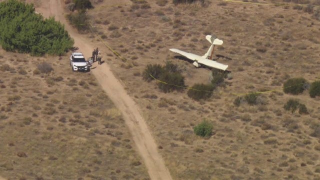 2 dead in small plane crash near Hesperia Airport