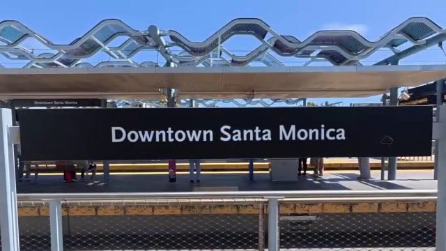 Santa Monica nearing agreement to allow local police to patrol Metro E Line platforms