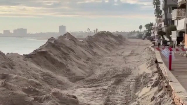 Swells from Hurricane Polo bring high surf, coastal flooding threat to Long Beach