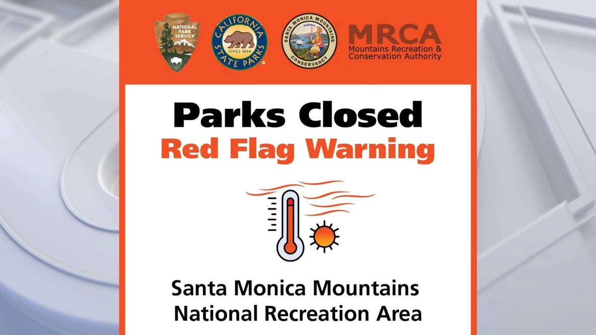 Santa Monica Mountains parks and trails to close amid extreme wildfire danger