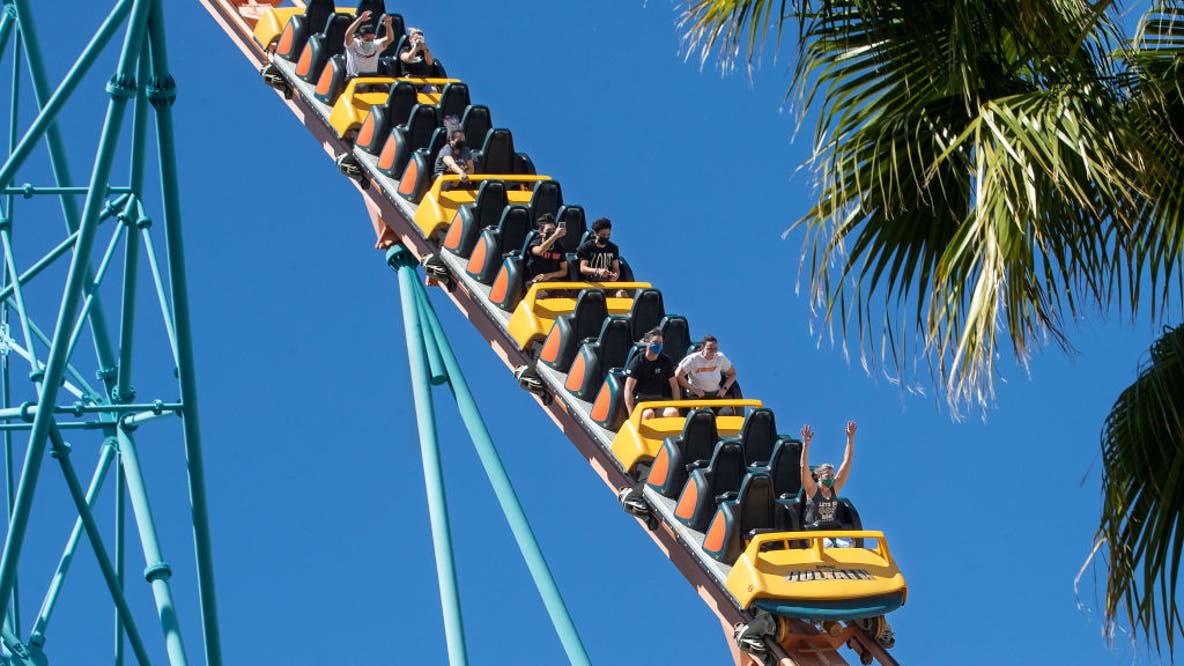Six Flags Magic Mountain temporarily closes Goliath coaster following fatal incident at Georgia park