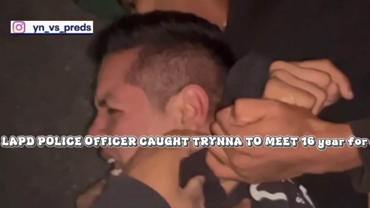 LAPD officer arrested after alleged attempt to meet teen girl