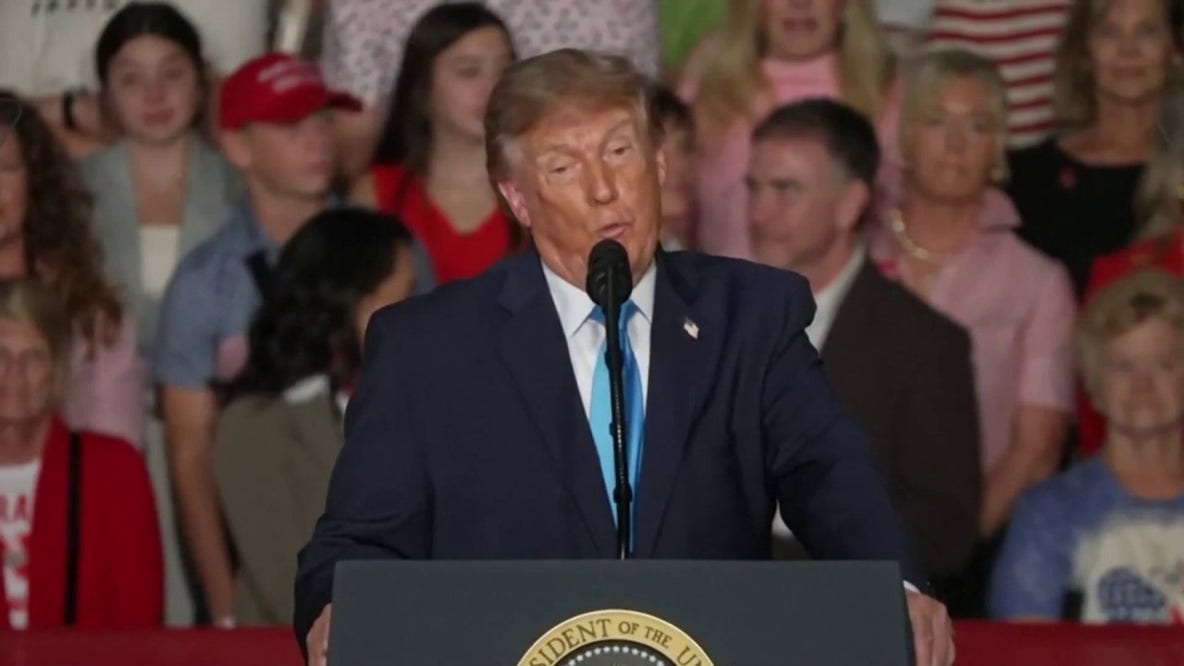 Trump suggests Iran could 'take out' Los Angeles during Nebraska rally