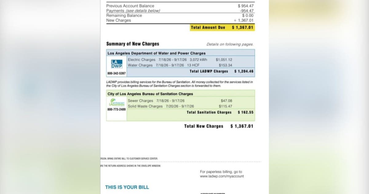 LADWP considers heat wave utility bill relief and payment protections for residents