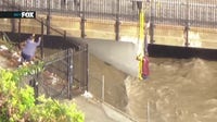 Three rescued from rushing floodwaters in North Hills