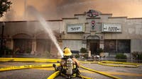 4 arrested in connection with massive fire in Old Town Newhall