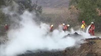Bike Fire forcing evacuations in Santa Clarita
