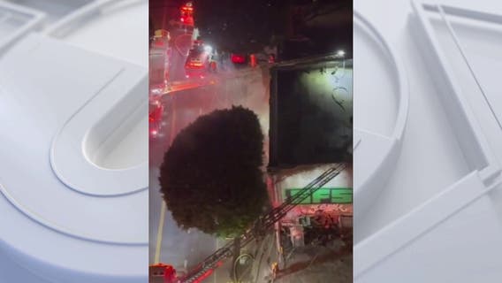Another fire at abandoned downtown LA building raises safety concerns