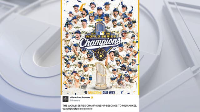 Brewers beat Rays to win the first World Series title in franchise history