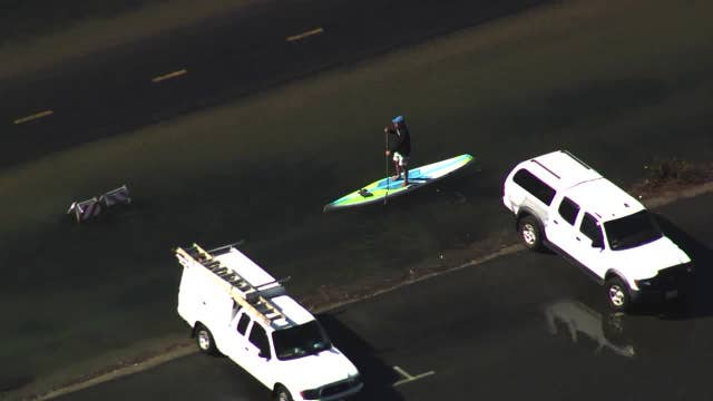 Coastal flooding causes commotion for California