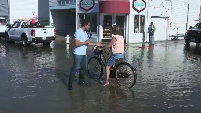 Potentially record-breaking king tides hit Newport Beach