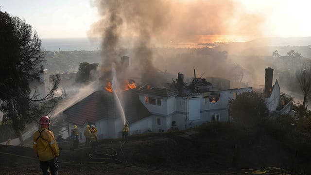 MAP: Active wildfires burning across Southern California