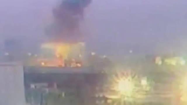 LAX People Mover flashover caught on exclusive video