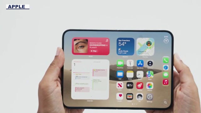 Apple’s new foldable iPhone draws early lines at Santa Monica store