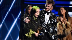 Billie Eilish sweeps 2020 Grammys, winning record, song, album and best new artist