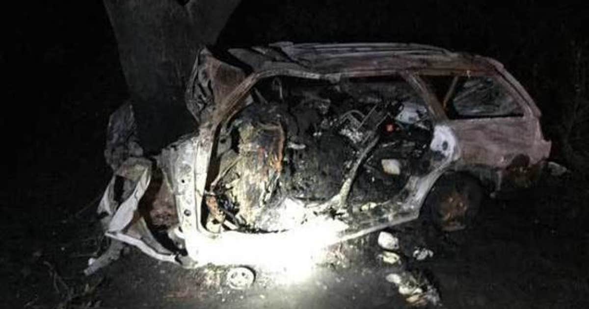 Driver killed in fiery Hwy 101 crash | KTVU FOX 2