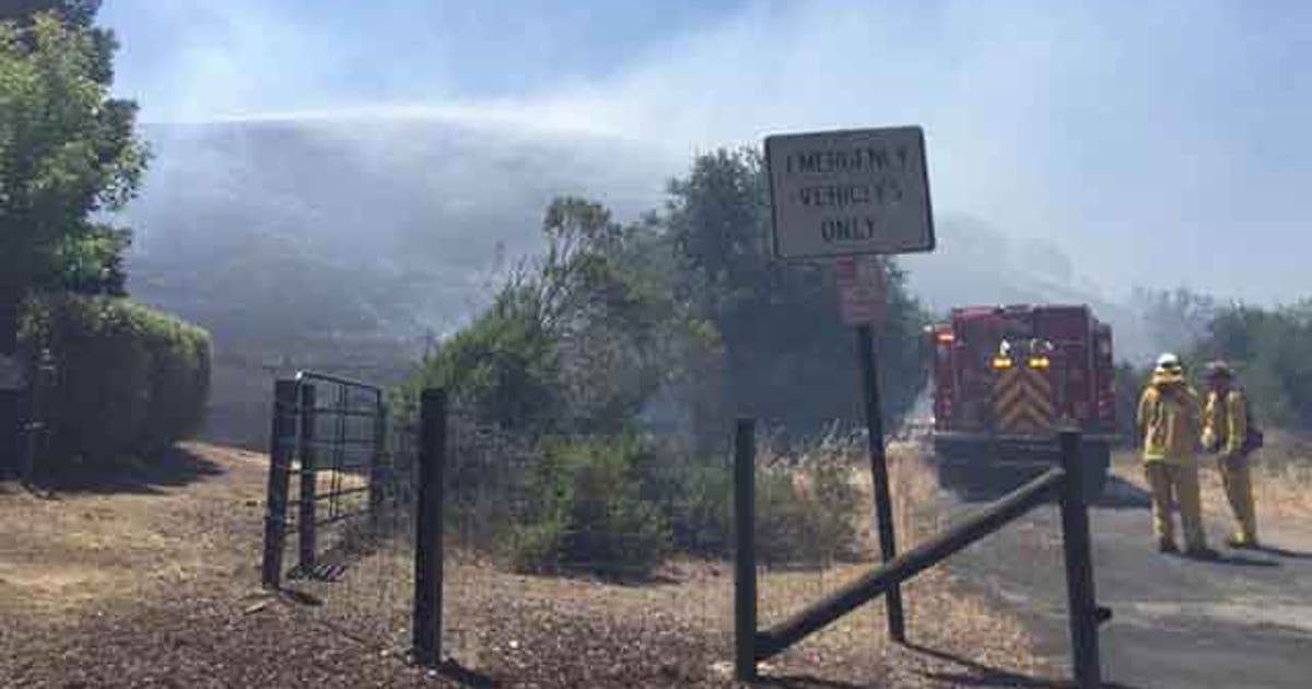 Vegetation fire burns 15-acre in Fairfield | KTVU FOX 2