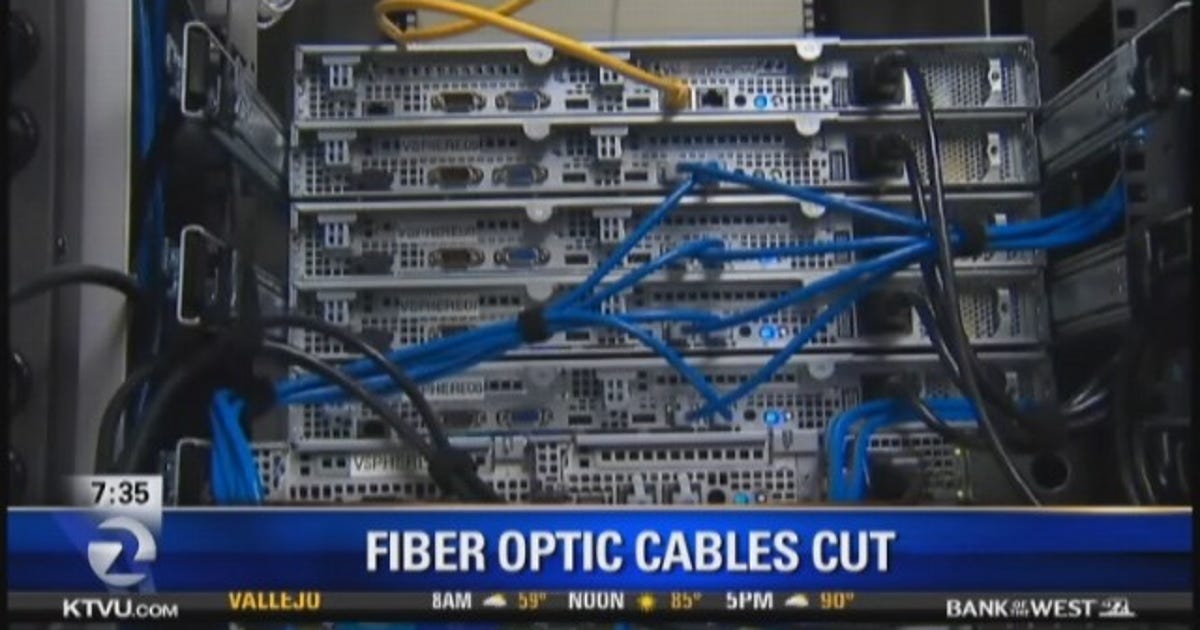 Vandals cut fiber optic cables, cause widespread internet outage | KTVU ...