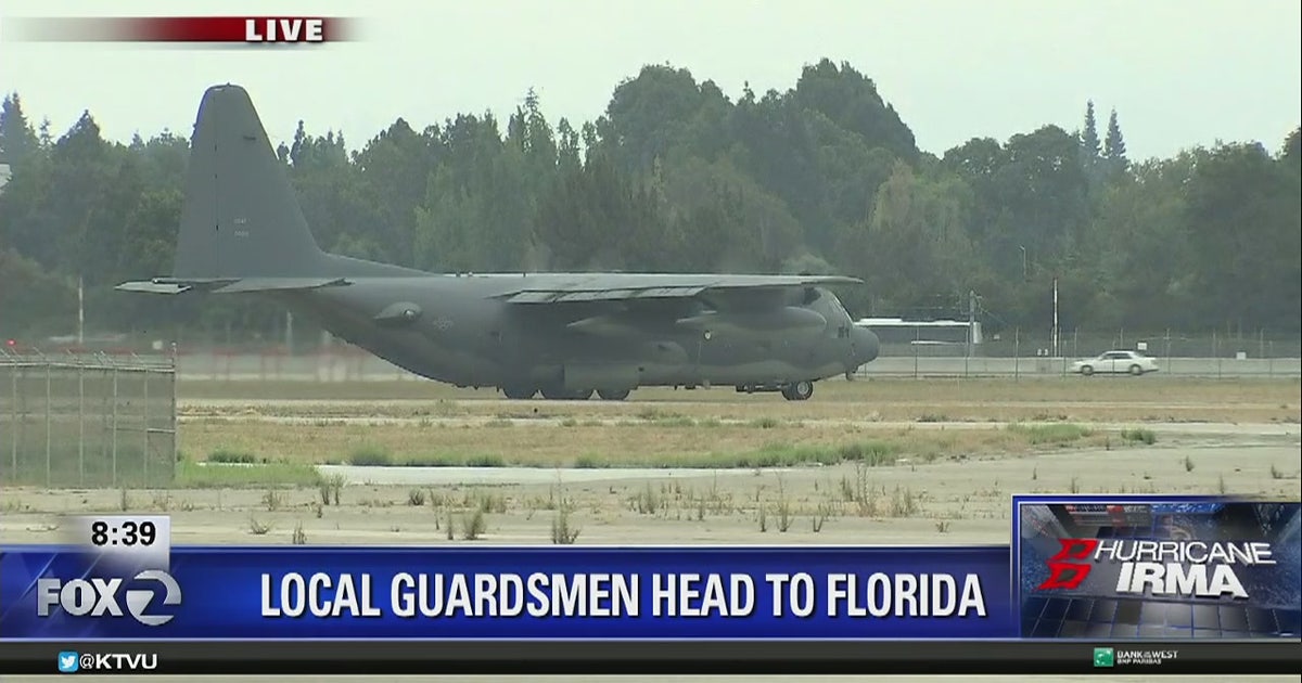 California National Guard heads from Moffett Field to Florida | KTVU FOX 2