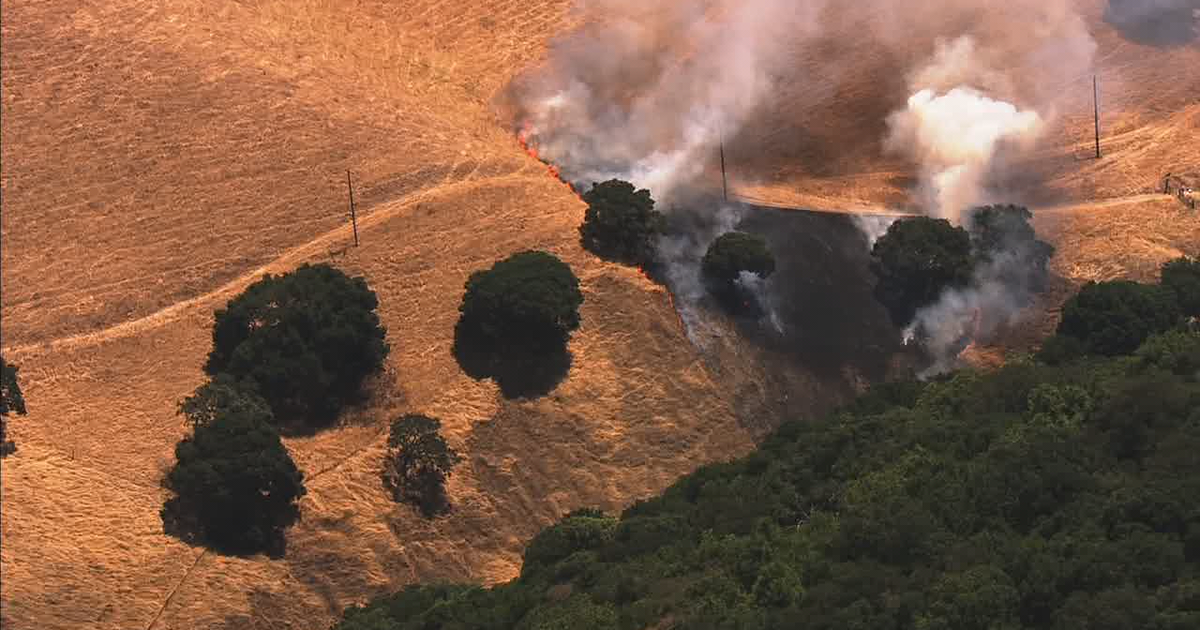 Crews battling vegetation fire burning near homes in Martinez | KTVU FOX 2