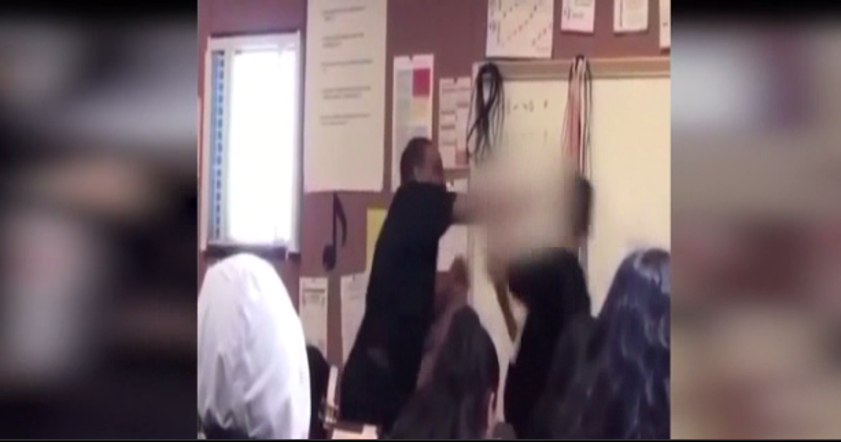 California teacher seen on video hitting student is arrested | KTVU FOX 2