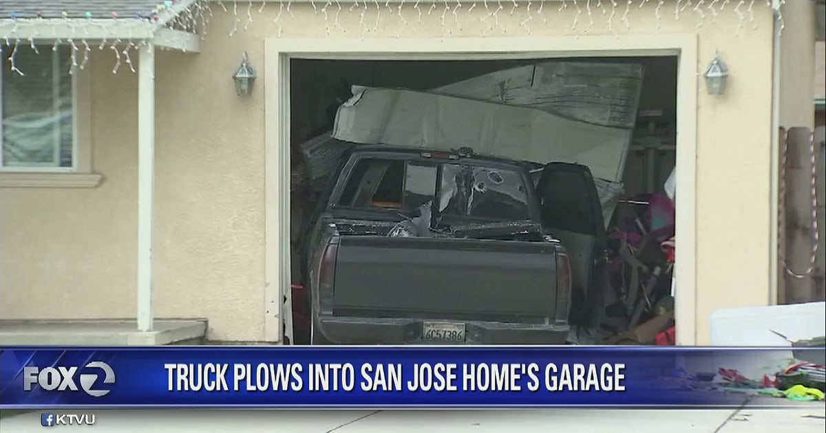 Driver fleeing from police crashes into San Jose home | KTVU FOX 2