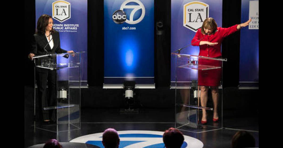 California Senate candidate gets buzz with 'debate dab' | KTVU FOX 2