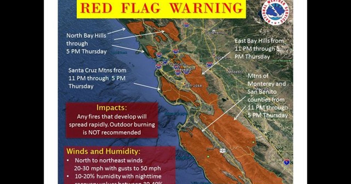 Red Flag Warning issued for parts of the Bay Area | KTVU FOX 2
