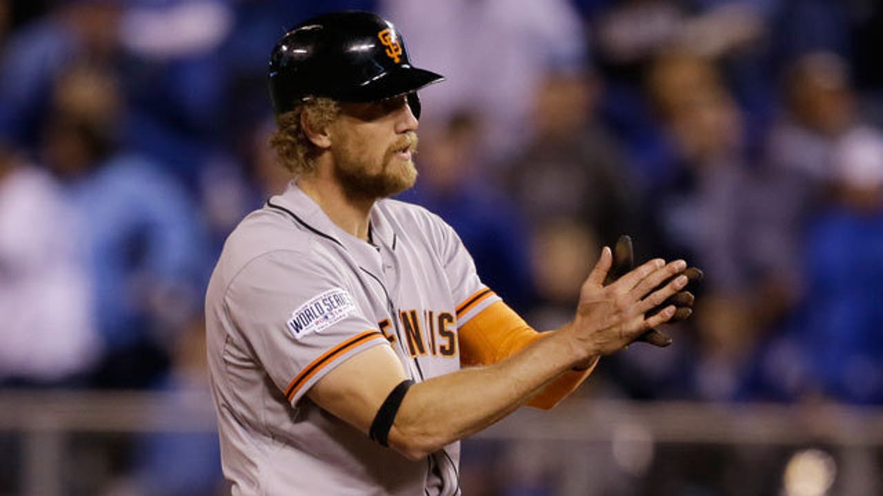 Hunter Pence out 2 months with broken forearm - ABC7 San Francisco