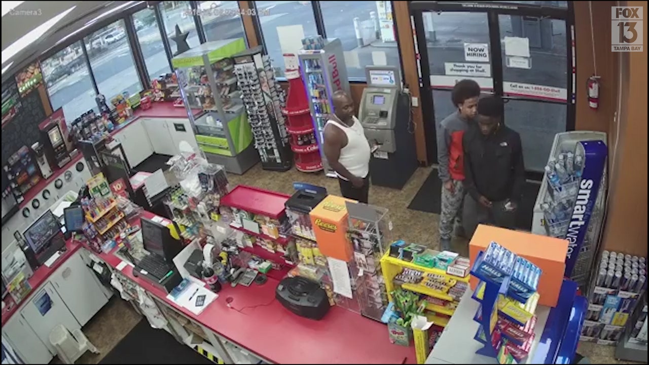 Watch Suspects Rob Store While Clerk Suffers Heart Attack 