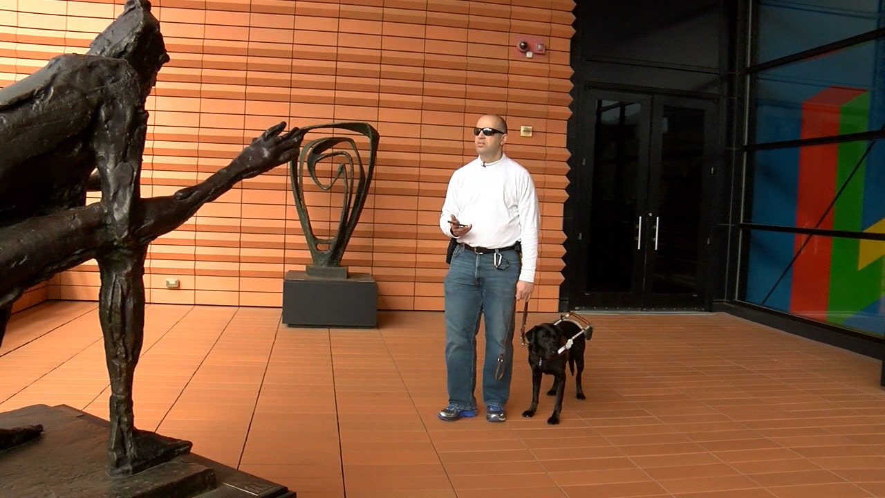 New app helps blind ‘see' art museum for first time