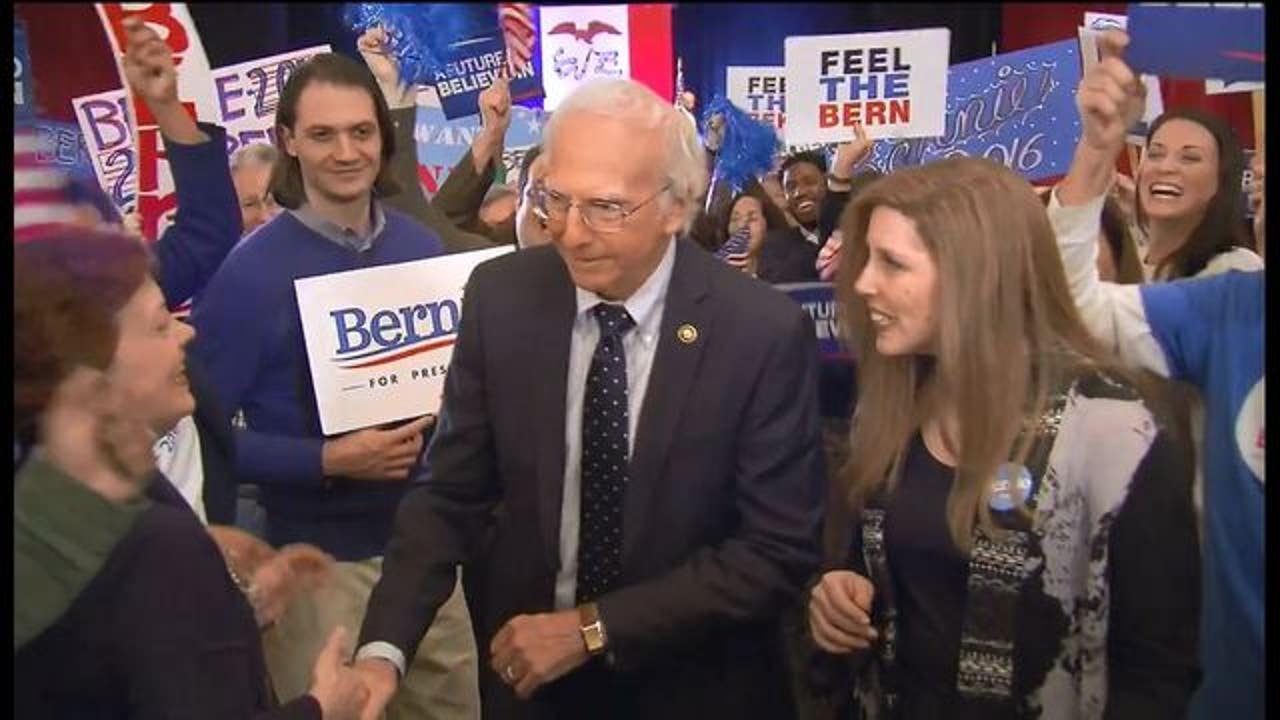 Bernie Sanders Makes Snl Appearance With Larry David 