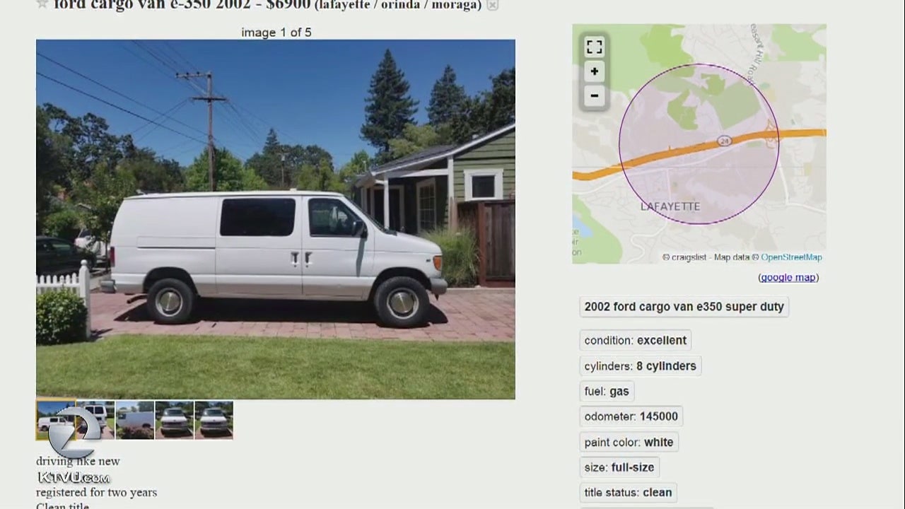 Man robbed in Craigslist meet up in attempt to sell his van