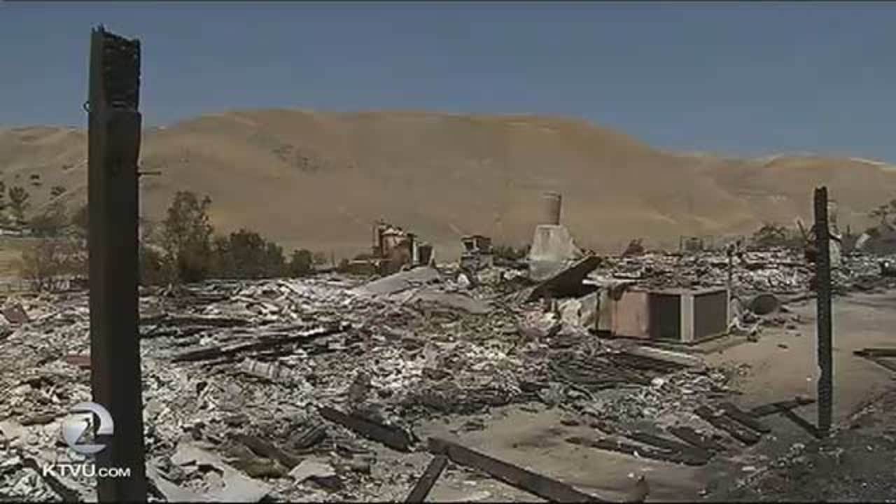 Crews make major progress on Tesla Fire containment