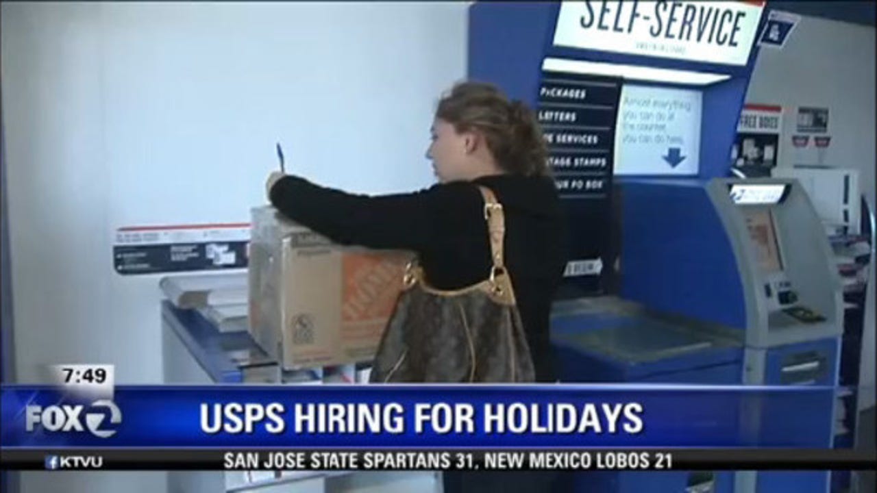 USPS hiring workers for holiday season